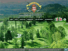 Tablet Screenshot of golfcherasco.com